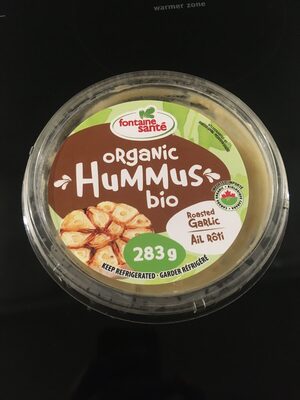 Roasted Garlic Hummus - Organic