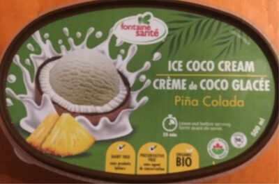 Crème de coco glacée - Piña Colada