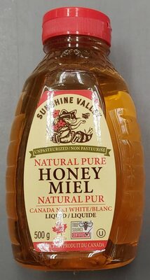 Sunshine Valley Honey 🍯 front packaging