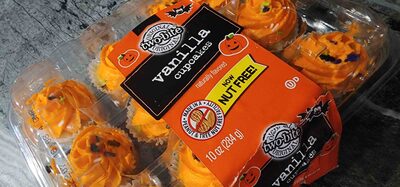 Vanilla Cupcakes front packaging