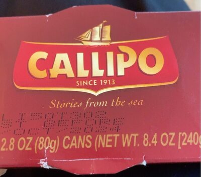 Calipo tuna in olive oil