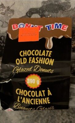 Chocolate Old Fashion Glazed Donuts