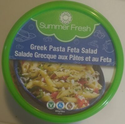 Greek Pasta Feta Salad