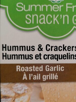 Hummus & crackers