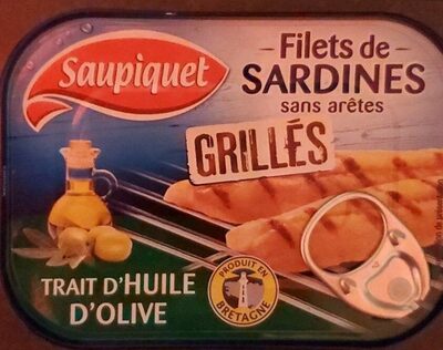 Filets de sardines sans arêtes grillés