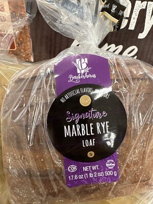 Signature Marble Rye Loaf