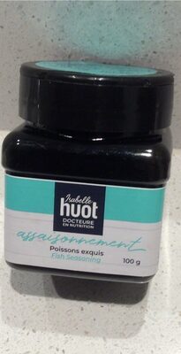 Assaisonnement poissons exquis