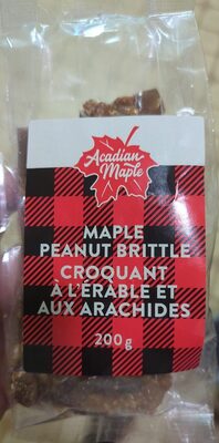 Maple Peanut Brittle