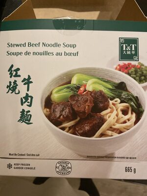 Stewed Beef Noodle Soup