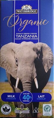 Chocolat lait Tanzanie