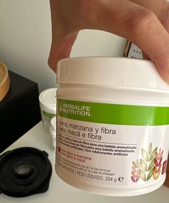 Fibra maçã e aveia