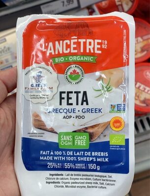 Feta front packaging