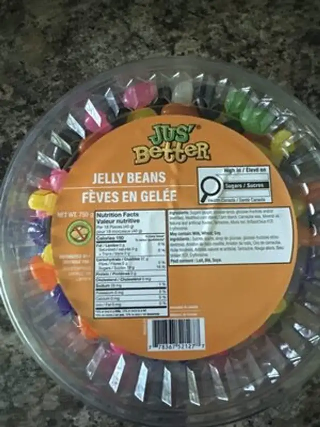 Jelly Beans front packaging