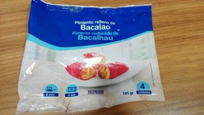 Pimiento relleno de bacalao
