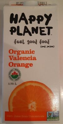 Organic Valencia Orange Juice