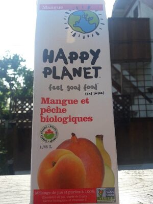 Mango & Peach Juice front packaging