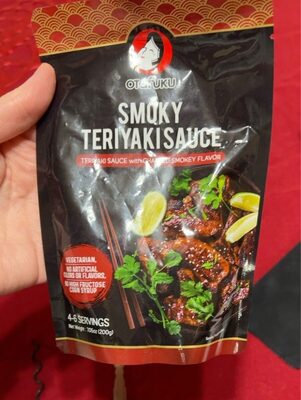 Smokey teriyaki sauce front packaging