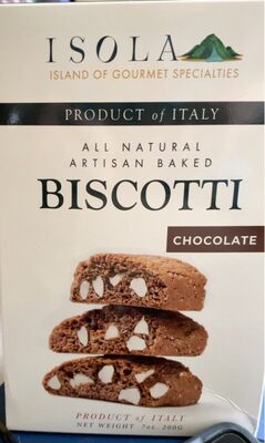 Biscotti front packaging