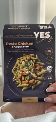 Pesto Chicken & Pumpkin Penne