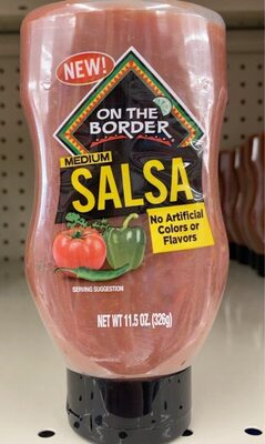 On the border medium salsa