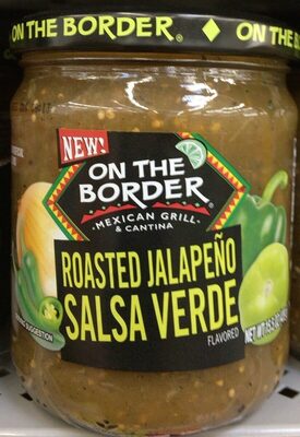 Roasted jalapeño salsa verde