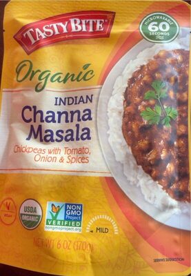 Organic Indian Channa Masala