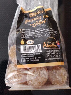 boules fourees au miel