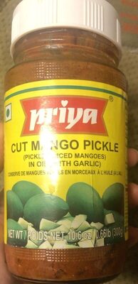 Cut Mango Pickle front packaging