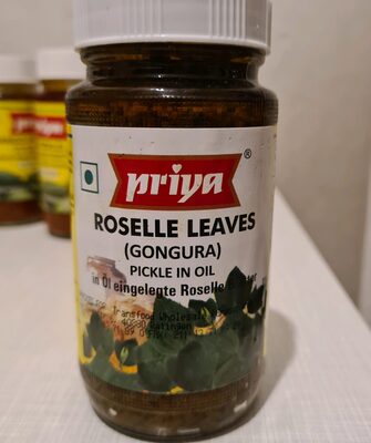 Roselle leaves(Gongura) Pickle In Oil