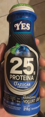 Yogurt Líquido Con arandano25g Proteina front packaging