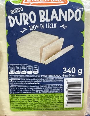 Queso Duro Blando