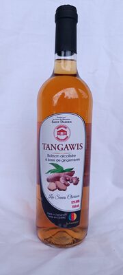 TANGAWIS - Boisson alcoolisée à base de gingembre front packaging