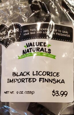 Black Licorice Imported Finnska