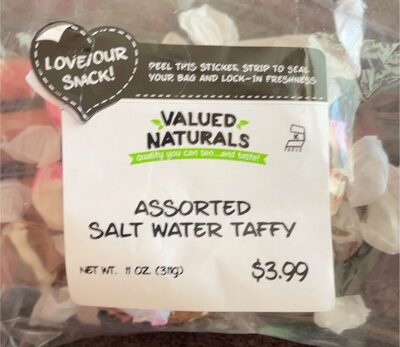 Salt water taffy