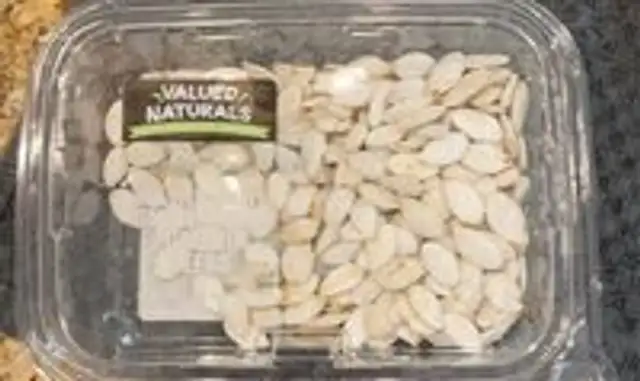 Roasted salted snow whit pumpkin seeds Pumpkin