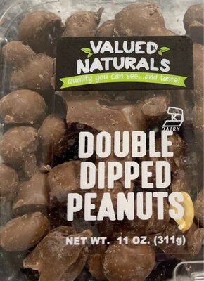 Double dipped peanuts