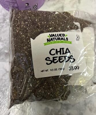 Chia seeds front packaging
