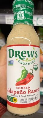 Organic Smoked Jalapeno Ranch Dressing & Quick Marinade