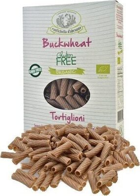 Organic gluten free buckwheat tortiglioni