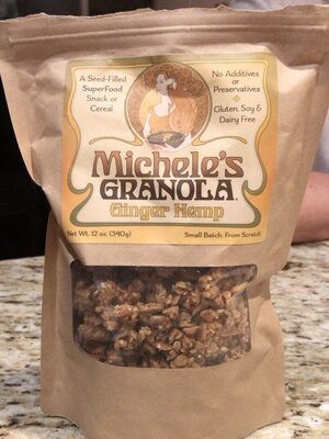 Michele's Ginger Hemp Granola