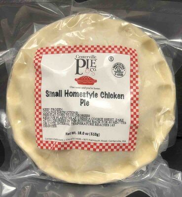 Small Homestyle Chicken Pie