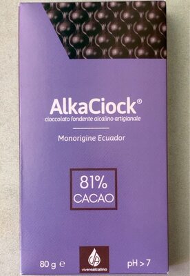 Cioccolato fondente 81%