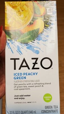 Tazo Iced Peachy Green Tea