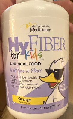 HyFiber For Kids front packaging