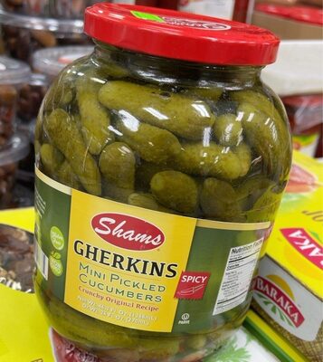 Mini pickled cucumber