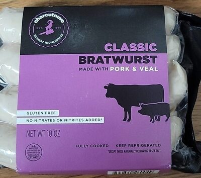 Classic Bratwurst front packaging