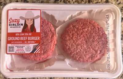 Natural Ground Beef Burger