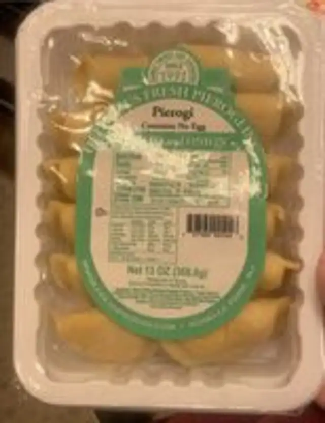 Pierogi potato and onion