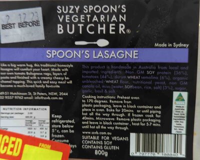 Spoon's Lasagne