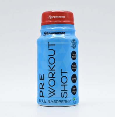 Pre Workout Shot Blue Raspberry
